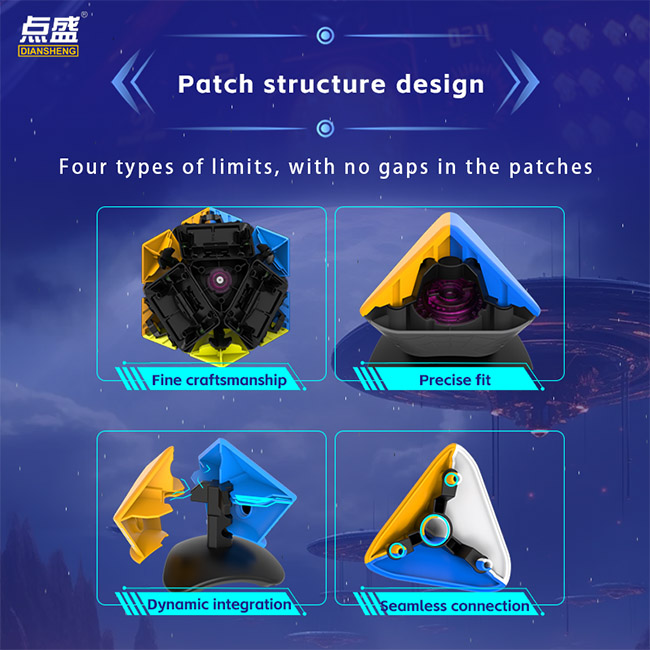 DianSheng Googol 9cm Magnetic Large Skewb